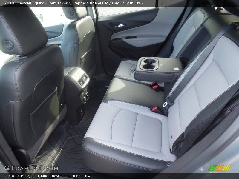 Pepperdust Metallic / Medium Ash Gray 2018 Chevrolet Equinox Premier AWD