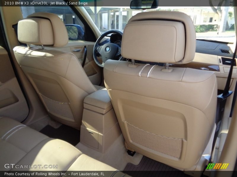 Jet Black / Sand Beige 2010 BMW X3 xDrive30i