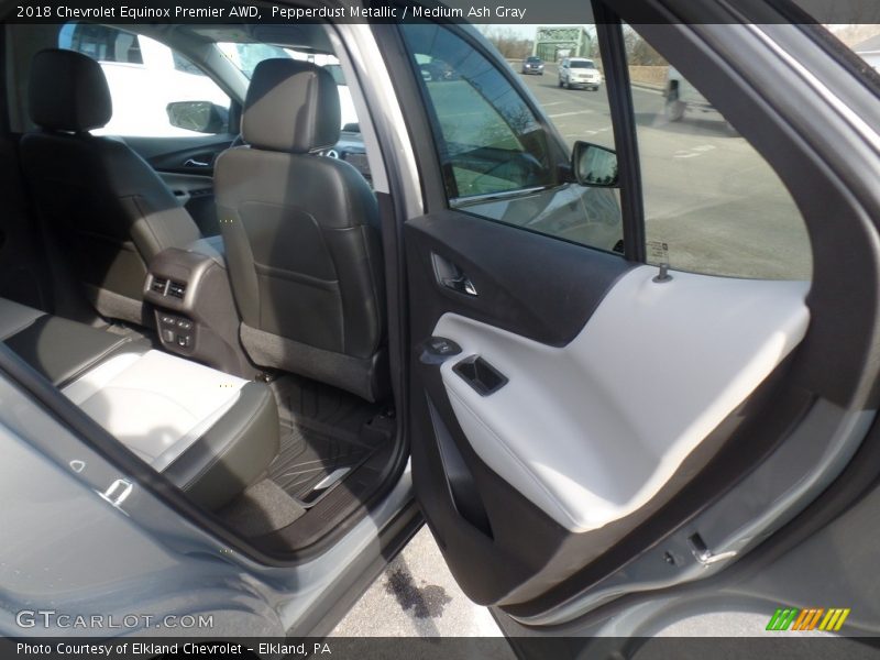 Pepperdust Metallic / Medium Ash Gray 2018 Chevrolet Equinox Premier AWD