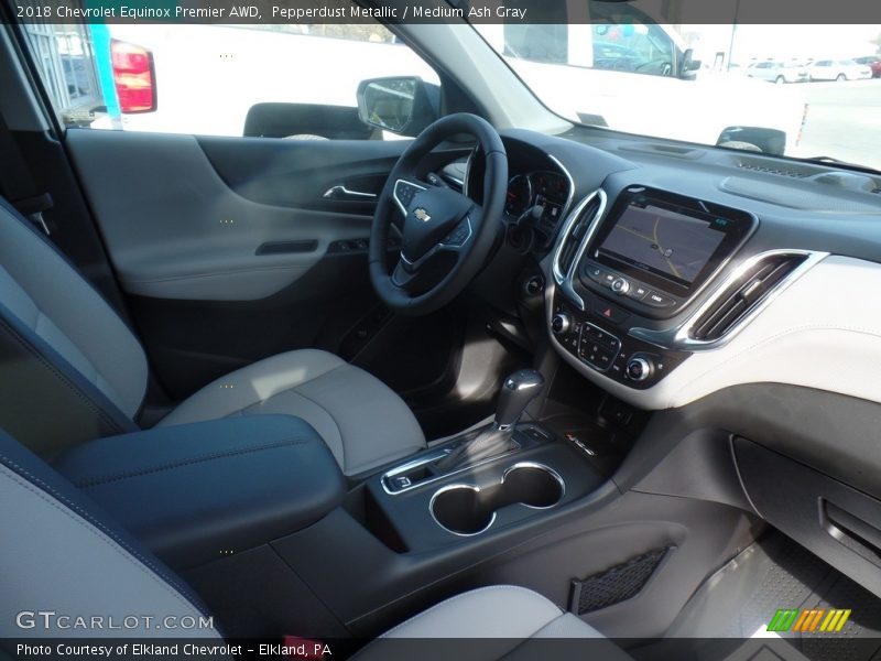 Pepperdust Metallic / Medium Ash Gray 2018 Chevrolet Equinox Premier AWD
