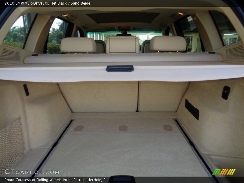 Jet Black / Sand Beige 2010 BMW X3 xDrive30i
