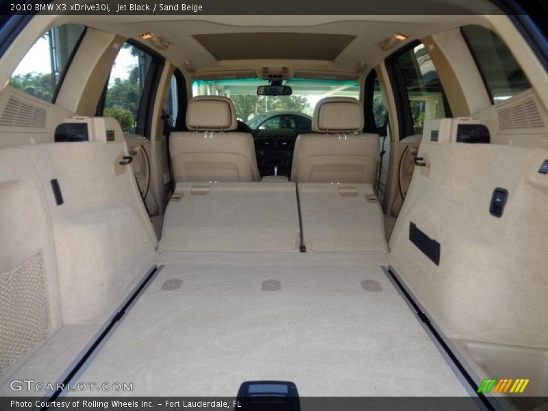 Jet Black / Sand Beige 2010 BMW X3 xDrive30i
