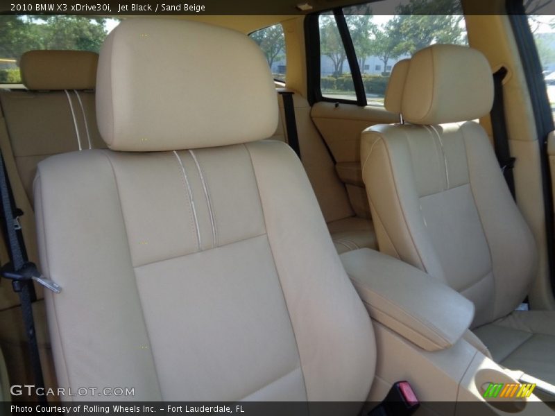 Jet Black / Sand Beige 2010 BMW X3 xDrive30i