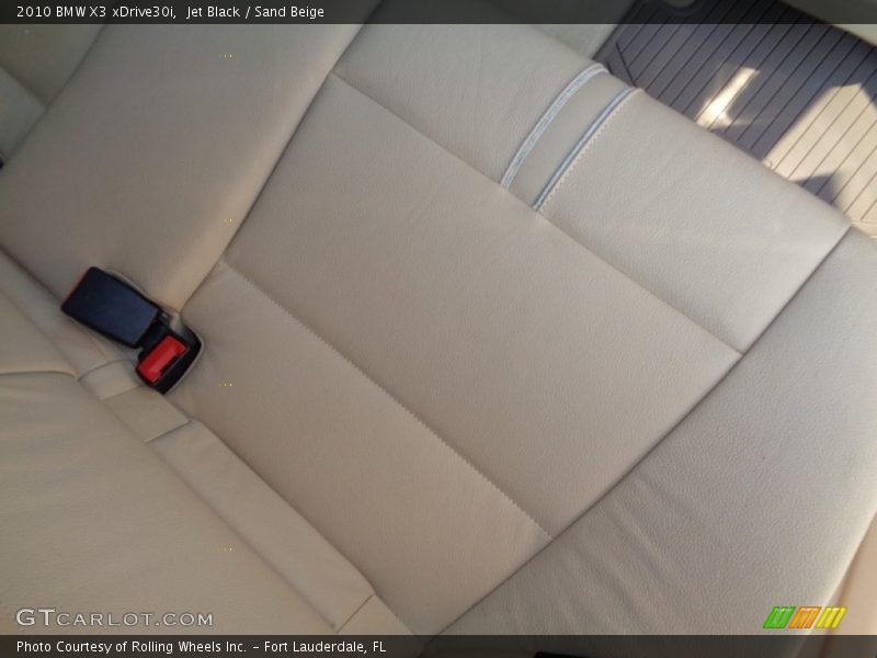 Jet Black / Sand Beige 2010 BMW X3 xDrive30i