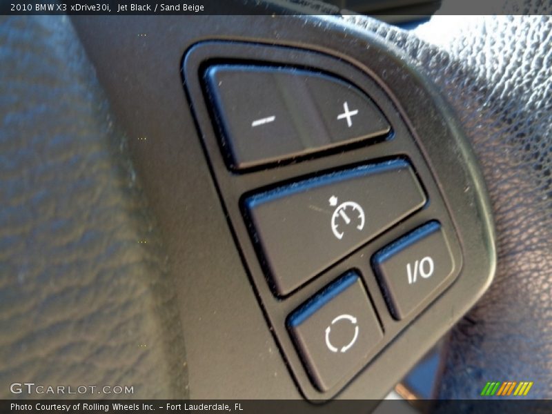 Jet Black / Sand Beige 2010 BMW X3 xDrive30i