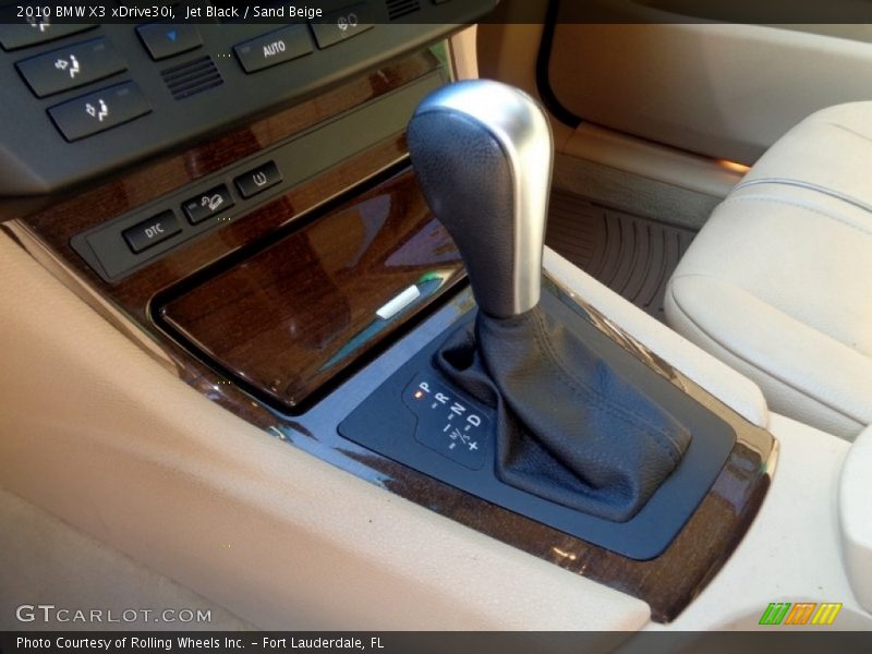 Jet Black / Sand Beige 2010 BMW X3 xDrive30i