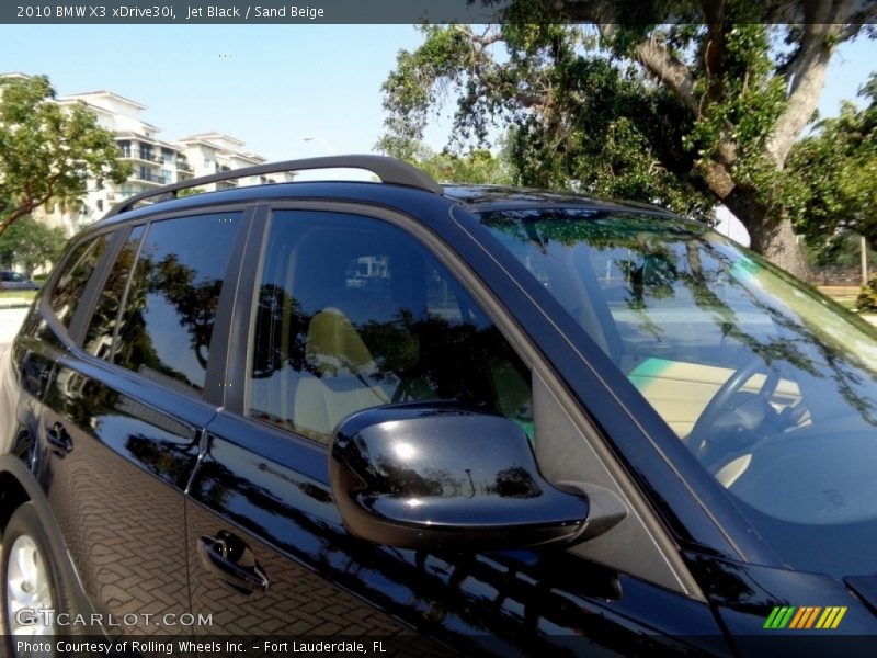 Jet Black / Sand Beige 2010 BMW X3 xDrive30i