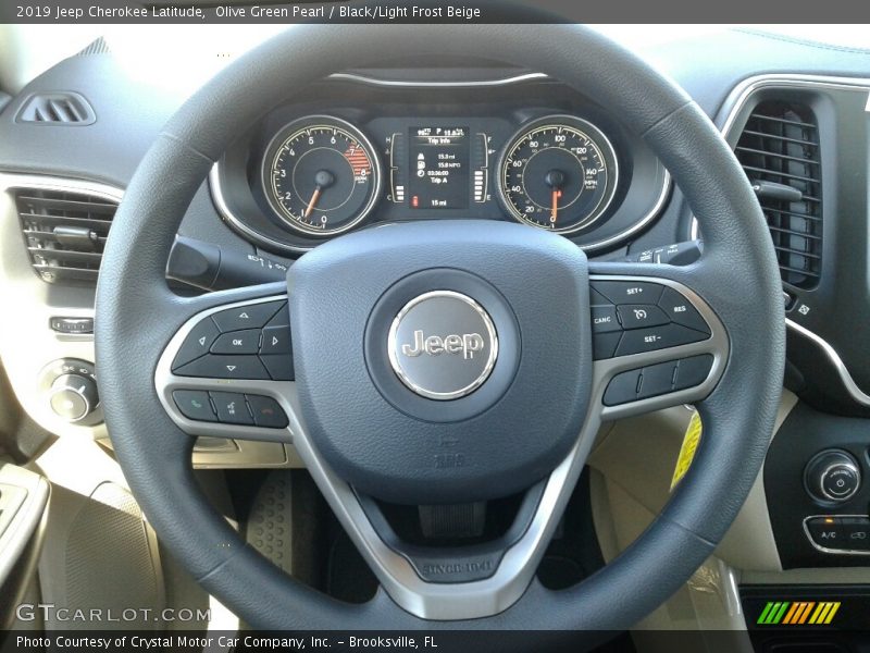  2019 Cherokee Latitude Steering Wheel