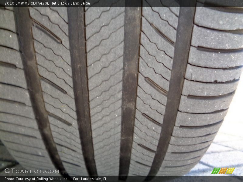 Jet Black / Sand Beige 2010 BMW X3 xDrive30i
