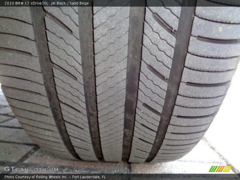 Jet Black / Sand Beige 2010 BMW X3 xDrive30i