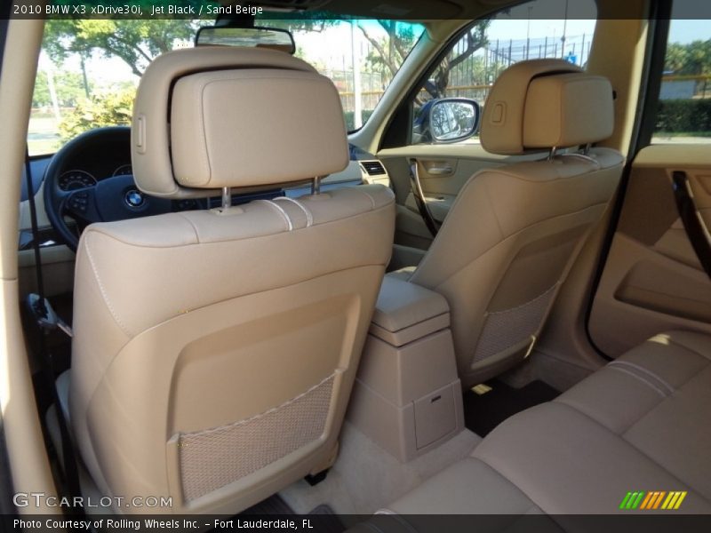 Jet Black / Sand Beige 2010 BMW X3 xDrive30i