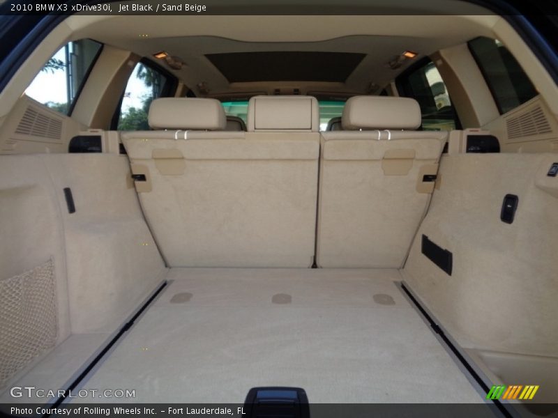 Jet Black / Sand Beige 2010 BMW X3 xDrive30i
