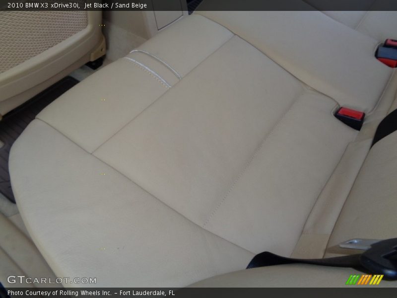 Jet Black / Sand Beige 2010 BMW X3 xDrive30i