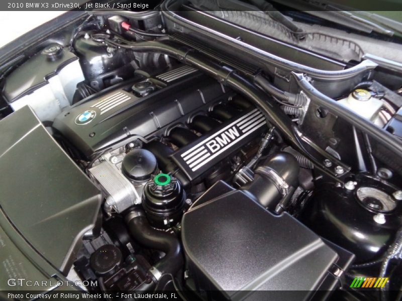 Jet Black / Sand Beige 2010 BMW X3 xDrive30i