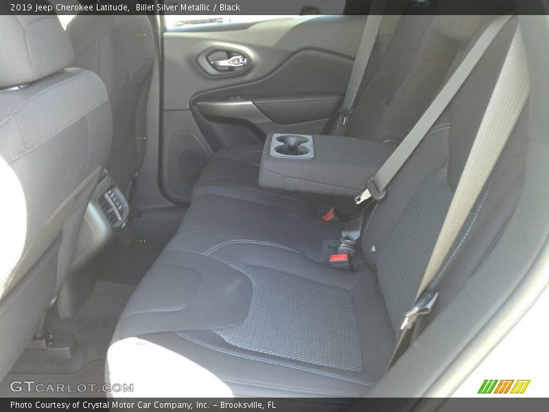 Billet Silver Metallic / Black 2019 Jeep Cherokee Latitude