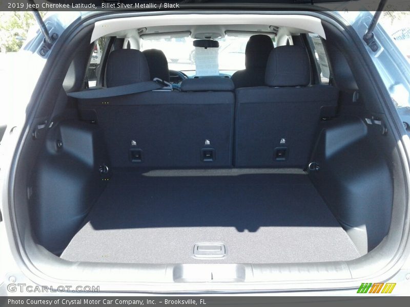 Billet Silver Metallic / Black 2019 Jeep Cherokee Latitude