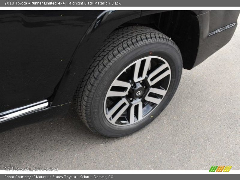 Midnight Black Metallic / Black 2018 Toyota 4Runner Limited 4x4