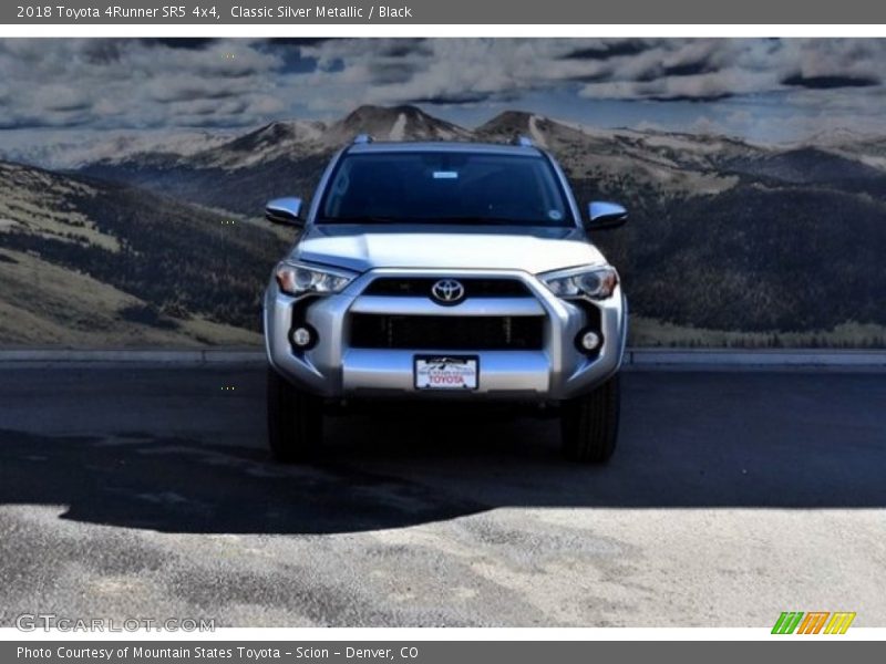 Classic Silver Metallic / Black 2018 Toyota 4Runner SR5 4x4
