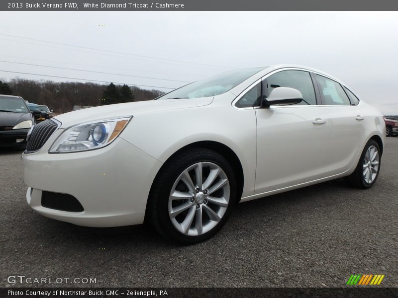 White Diamond Tricoat / Cashmere 2013 Buick Verano FWD