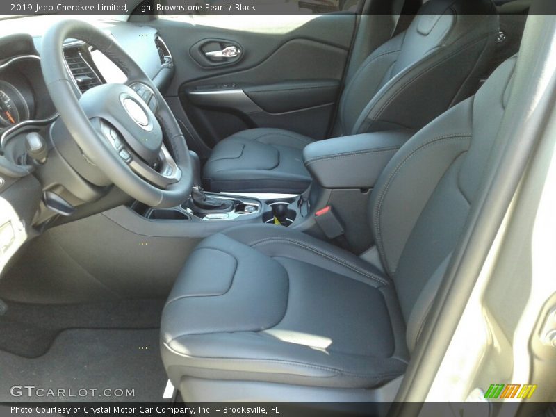 Front Seat of 2019 Cherokee Limited
