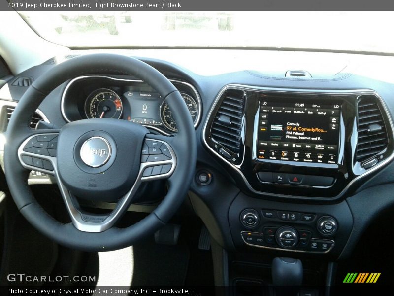 Dashboard of 2019 Cherokee Limited