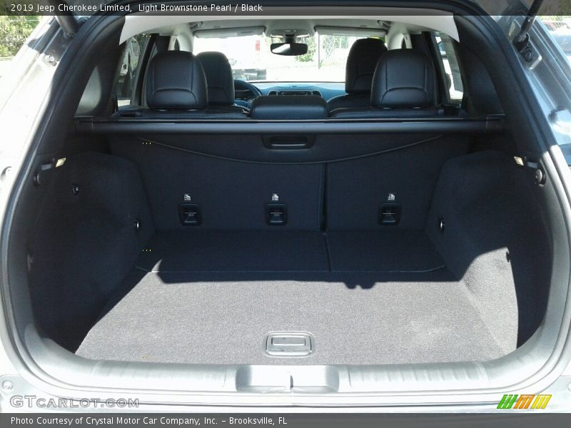 Light Brownstone Pearl / Black 2019 Jeep Cherokee Limited