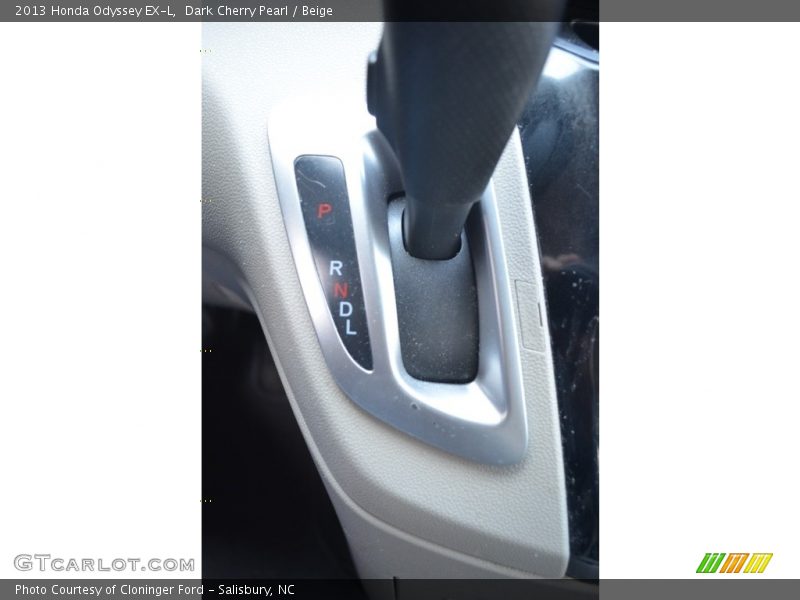 Dark Cherry Pearl / Beige 2013 Honda Odyssey EX-L
