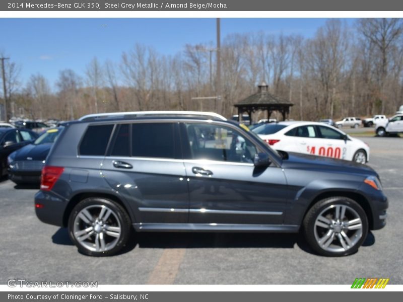 Steel Grey Metallic / Almond Beige/Mocha 2014 Mercedes-Benz GLK 350