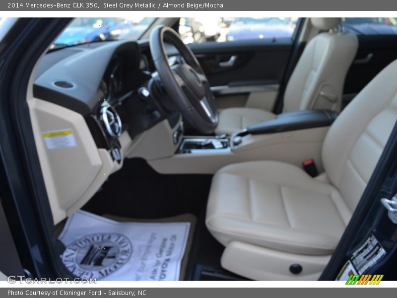 Steel Grey Metallic / Almond Beige/Mocha 2014 Mercedes-Benz GLK 350