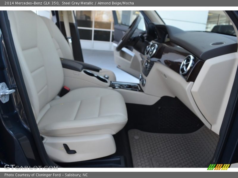 Steel Grey Metallic / Almond Beige/Mocha 2014 Mercedes-Benz GLK 350