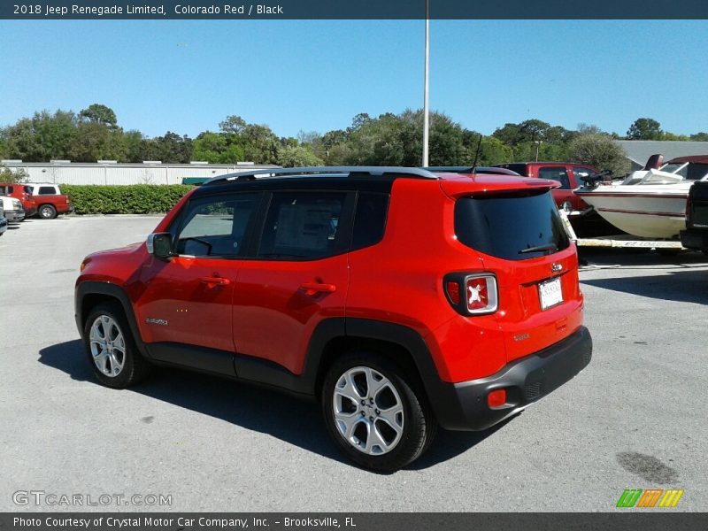 Colorado Red / Black 2018 Jeep Renegade Limited