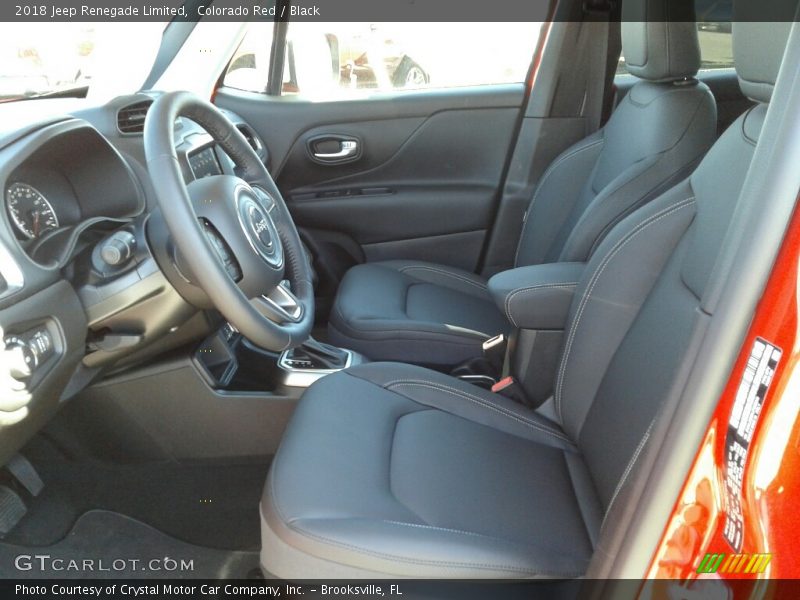 Colorado Red / Black 2018 Jeep Renegade Limited