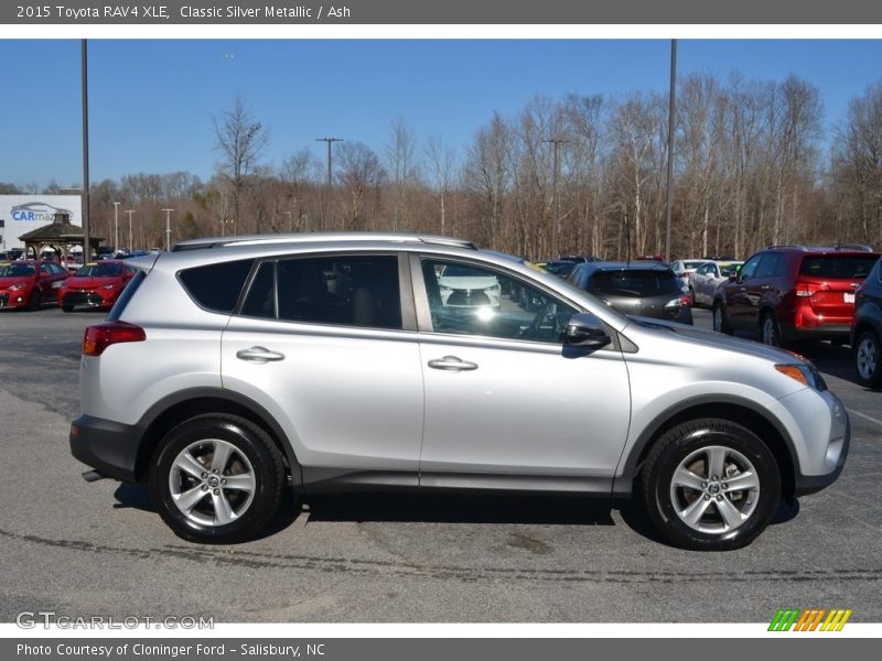 Classic Silver Metallic / Ash 2015 Toyota RAV4 XLE