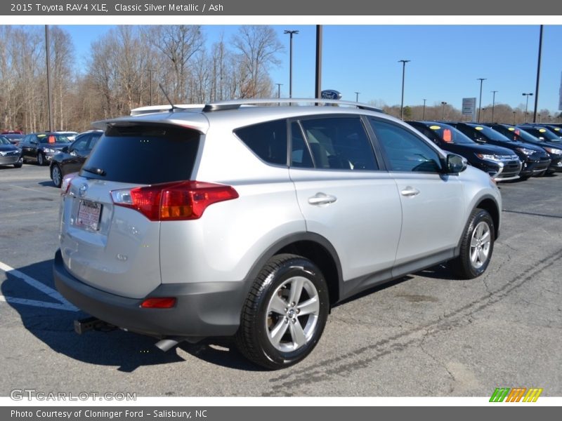 Classic Silver Metallic / Ash 2015 Toyota RAV4 XLE