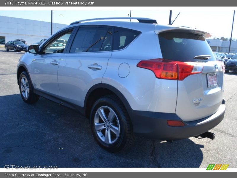 Classic Silver Metallic / Ash 2015 Toyota RAV4 XLE