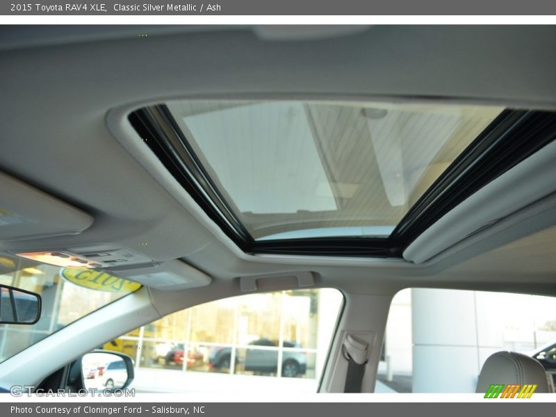 Classic Silver Metallic / Ash 2015 Toyota RAV4 XLE