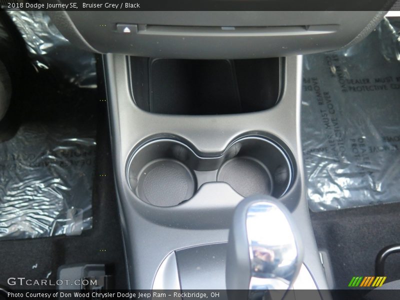 Bruiser Grey / Black 2018 Dodge Journey SE