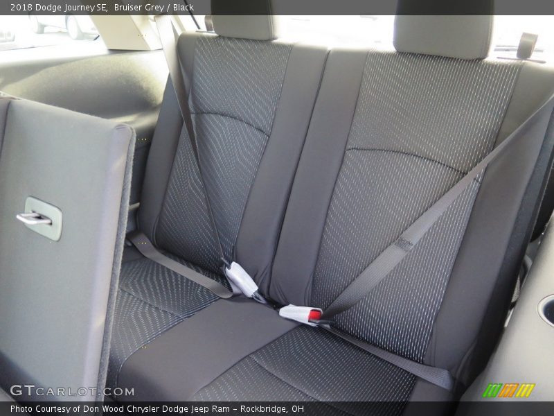 Bruiser Grey / Black 2018 Dodge Journey SE