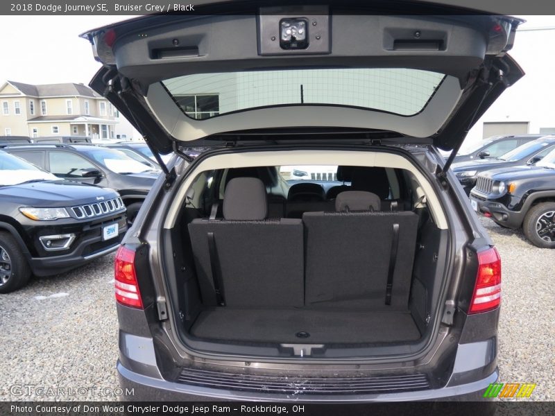 Bruiser Grey / Black 2018 Dodge Journey SE