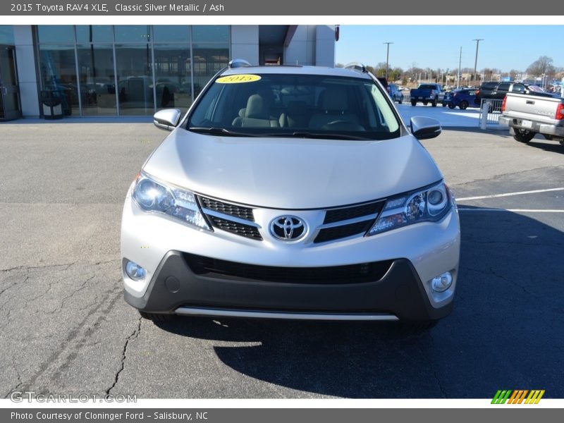 Classic Silver Metallic / Ash 2015 Toyota RAV4 XLE