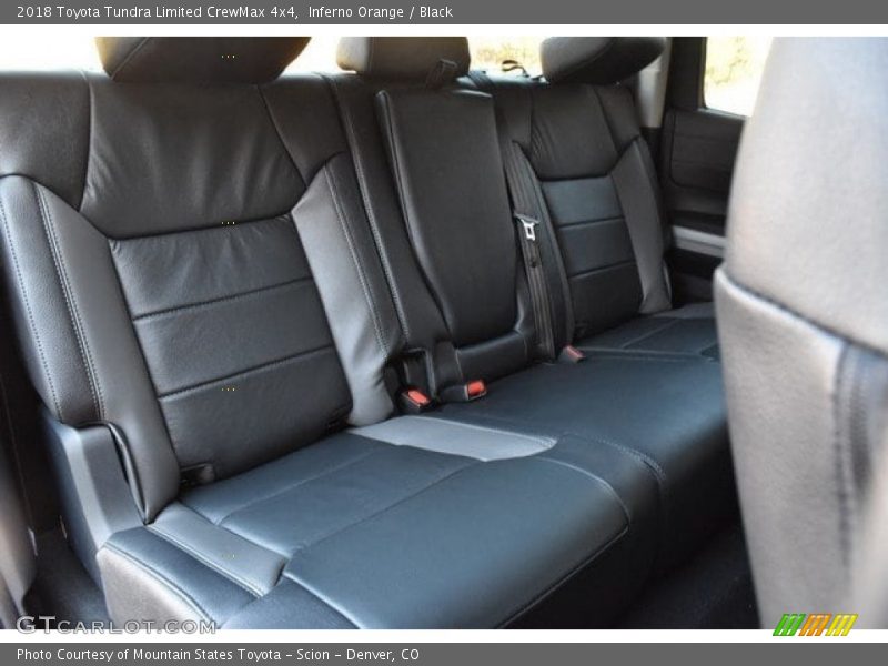 Inferno Orange / Black 2018 Toyota Tundra Limited CrewMax 4x4