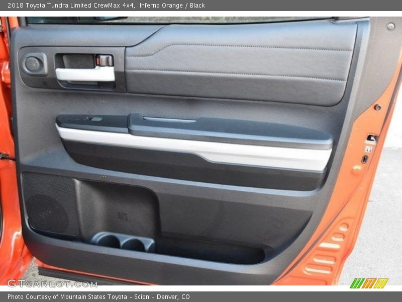 Inferno Orange / Black 2018 Toyota Tundra Limited CrewMax 4x4