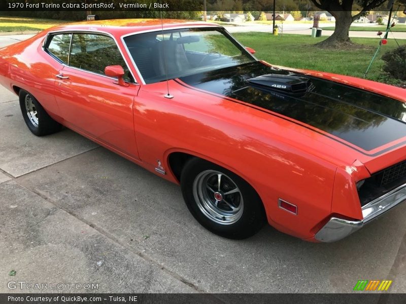  1970 Torino Cobra SportsRoof Vermilion