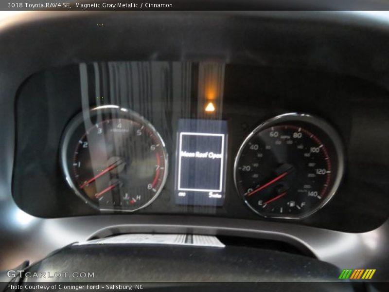 Magnetic Gray Metallic / Cinnamon 2018 Toyota RAV4 SE