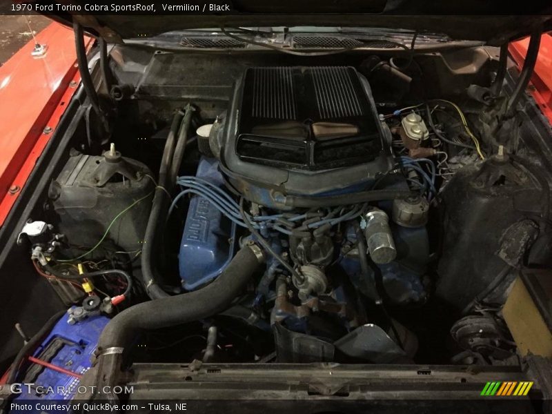  1970 Torino Cobra SportsRoof Engine - 429 cu. in. Cobra Jet Ram-Air 4V V8