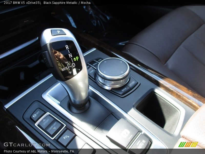 Black Sapphire Metallic / Mocha 2017 BMW X5 xDrive35i