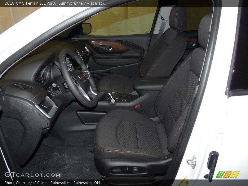 Summit White / ­Jet Black 2018 GMC Terrain SLE AWD