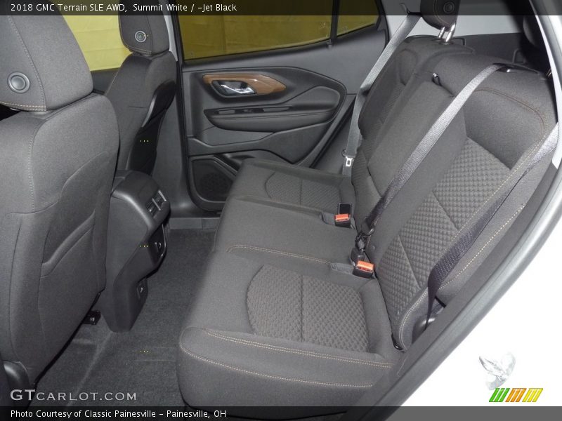 Summit White / ­Jet Black 2018 GMC Terrain SLE AWD