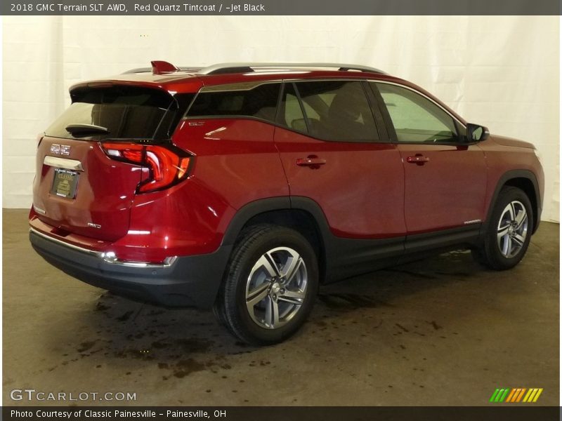 Red Quartz Tintcoat / ­Jet Black 2018 GMC Terrain SLT AWD