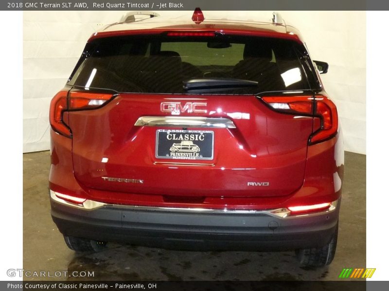 Red Quartz Tintcoat / ­Jet Black 2018 GMC Terrain SLT AWD
